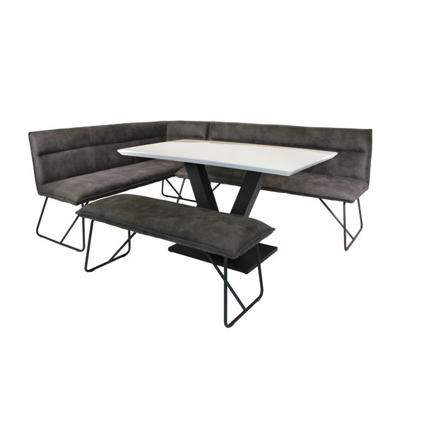 Brayden Studio Washtenaw Upholstered Corner Bench & Reviews Wayfair.co.uk